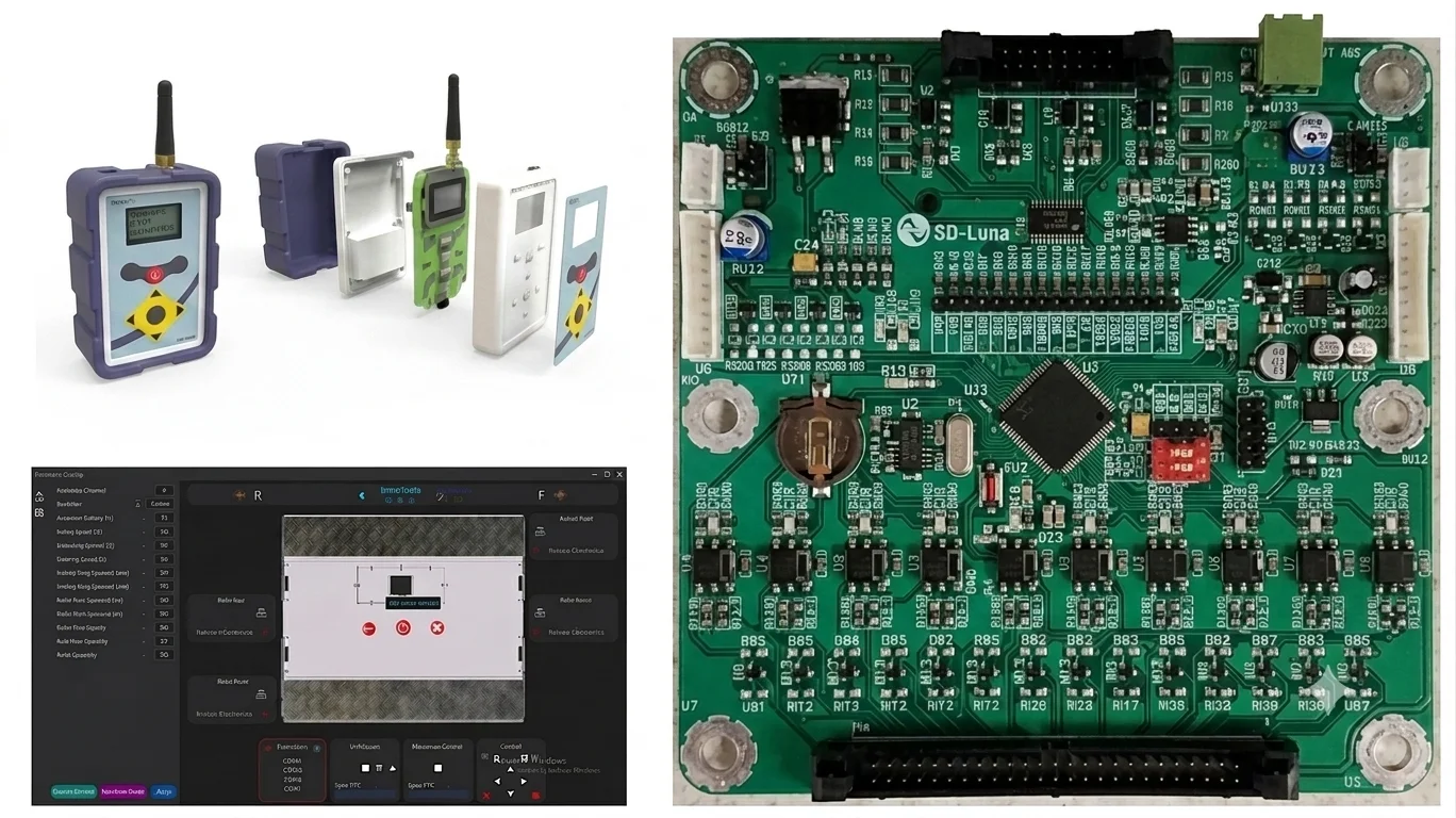 Pallet Shuttle Main Control Board, automation equipment engineered by VitroVentures