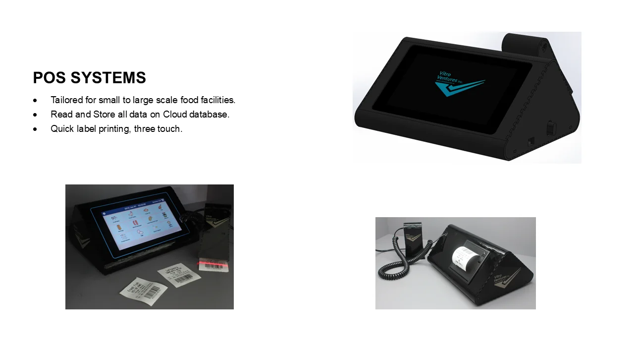 POS Systems, automation equipment engineered by VitroVentures